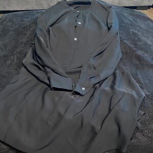 Theory Black Midi Dress